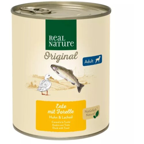 Real Nature Adult patka i pastrva 800 g Cene