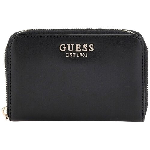 Guess Denarnice LAUREL SLG MEDIUM ZIP AROUND Črna Cene
