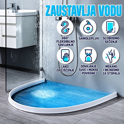 Impakt Silikonska Samolepljiva Barijera za Vodu 2m Slike