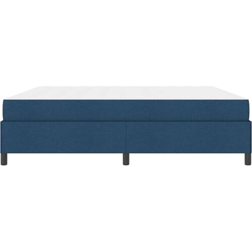  Krevet s opruga kutije Svijetlo siva Crna 200 x 200 cm Slike