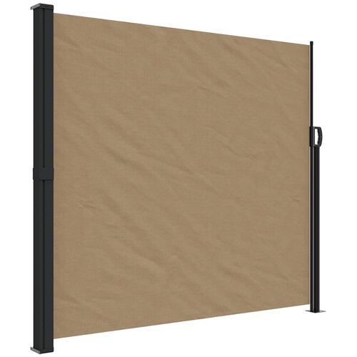 Maison Chic Zložljiva stranska tenda - Senčniki taupe 180x500 cm, (22042481) Cene