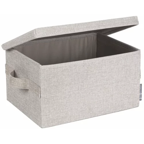 Bigso Box of Sweden Tekstilna kutija za pohranu s poklopcem –