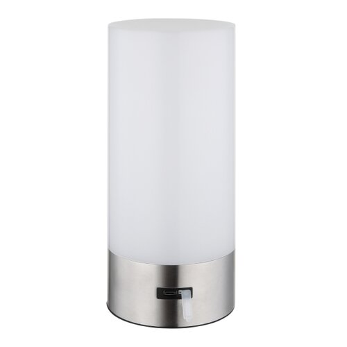 Globo 21040RGB - LED RGB prigu&amp;scaron;iva dodirna punjiva stona lampa LEX 1,8W/5V 1500 mAh hrom Slike