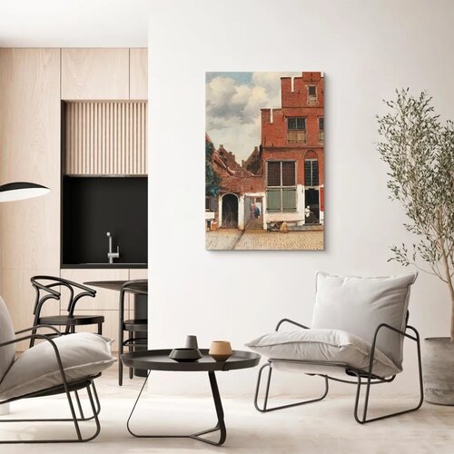  Slika - Jan Vermeer – The Little Street 80x120 Na talijanskom platnu Cene