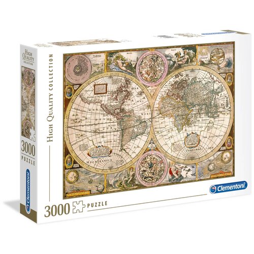 Clementoni CLEMENTON starinski zemljevid sestavljanka/puzzle, 3000 kosov Cene