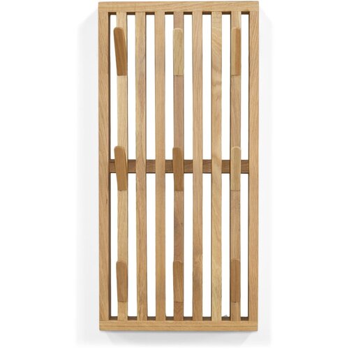 Spinder Design Zidna vješalica od punog hrasta u prirodnoj boji Parco – Cijene