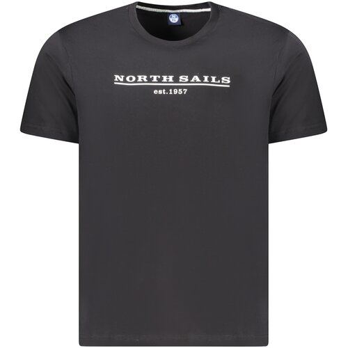 North Sails SHORT SLEEVE T-SHIRT MEN BLACK Slike