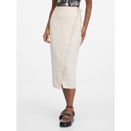 Orsay Beige women's skirt - Women's Cene