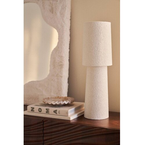Ellos Home Bela boucl&amp;eacute; namizna svetilka (vi&amp;scaron;ina 58 cm) Philo &amp;ndash; Slike