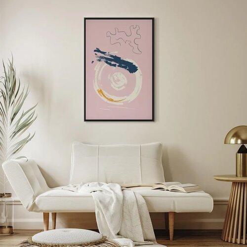  Slika - Pink Accent (1 Part) Vertical 40x60 Slike