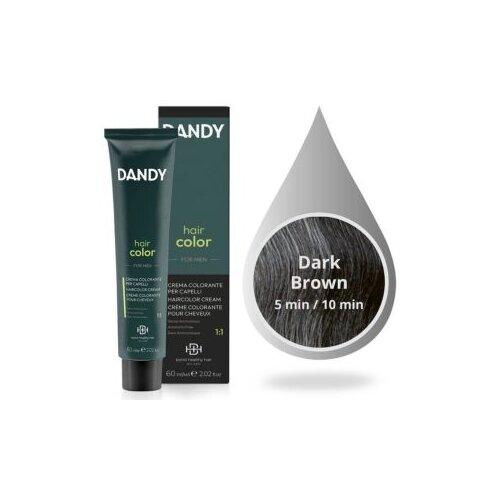Boja za kosu Muška Dandy 60 ml – 3 Dark Brown Cijene