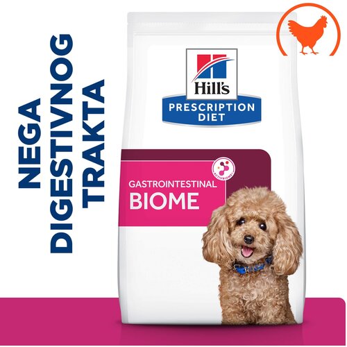 Hill’s PD GI BIOME MINI 1 kg Cene