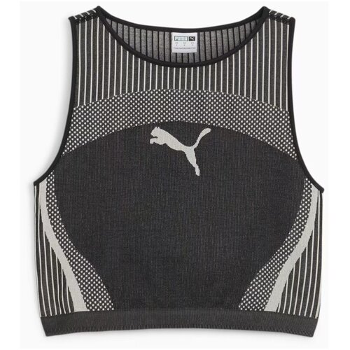 Puma TO CROP TOP Crna Slike