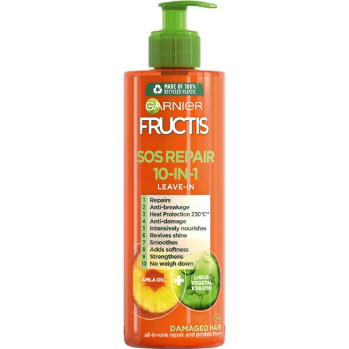 Garnier Fructis krema za lase 10v1 - SOS Repair 10in1 Leave-In Hair Cream Cene