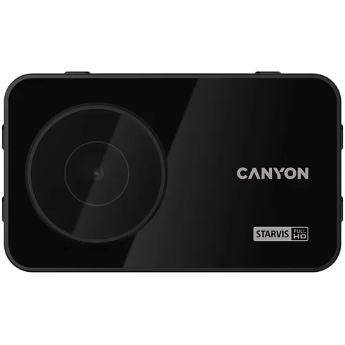 Canyon car recorder DVR10GPS FullHD 1080p Wi-Fi GPS Black