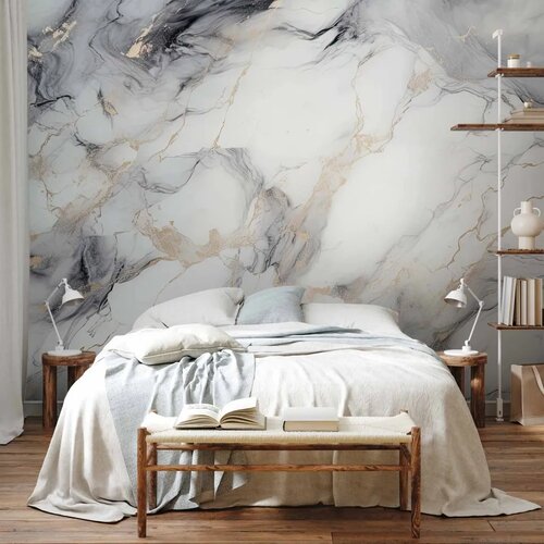  Foto tapeta - Elegant Marble - Stone Structures in Neutral Colours 350x256 Standard Slike