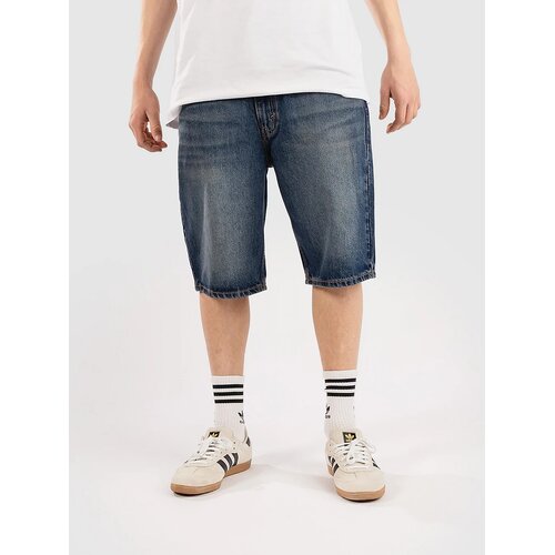 Levi's Loose Kratke hlace dark indigo / worn in Cene