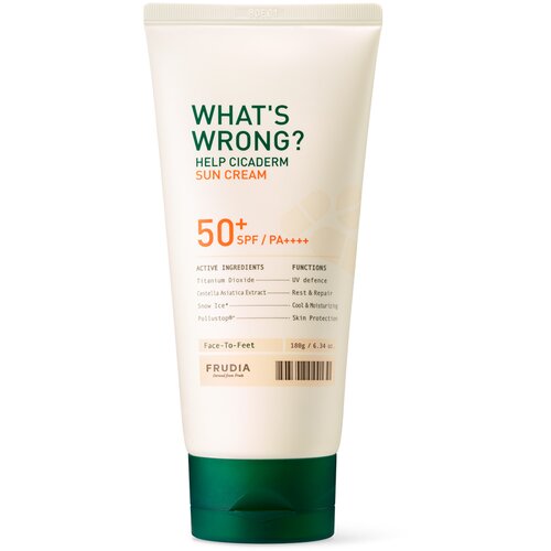 Frudia Sun What&amp;#039;s Wrong? vlažilna krema za obraz SPF 50+ 50 g Slike