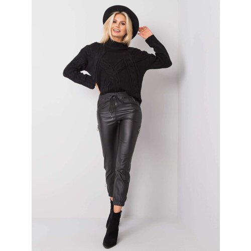 Italy Moda Trousers-DHJ-SP-3730.11-black Slike
