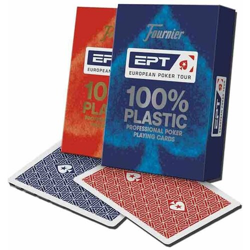 Fournier Karte - EPT - 100% Plastic - Professional Poker Playing Cards Slike