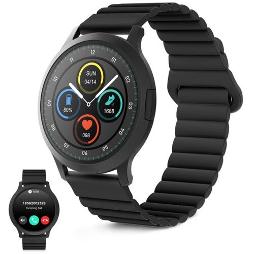 Ksix smartwatch Core3, AMOLED 1.32", 5 dana bat., IP67, mag. silik. remen,crni Cijene