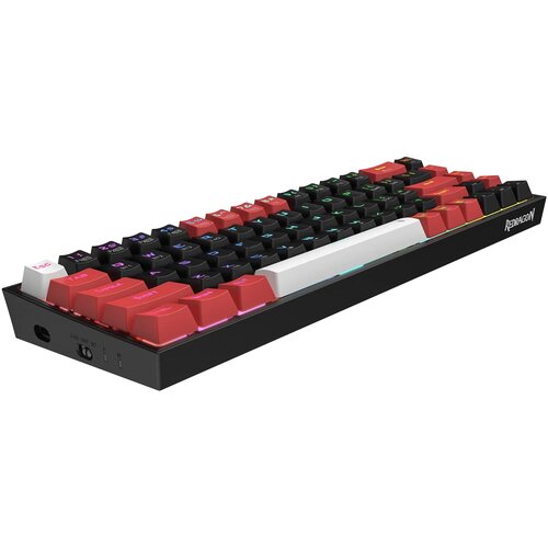 Redragon KEYBOARD - CASTOR K631RGB PRO WIRED/WIRELESS/BT MECHANICAL RED SWITCH Slike