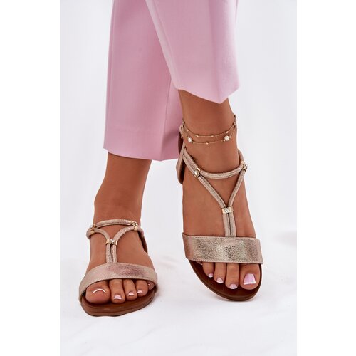 S. BARSKI Women's Flat Sandals With Straps S.Barski Cene