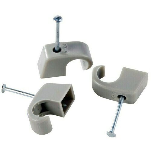 BAUHAUS obujmica s čavlićem (10 - 14 mm, 30 mm, 150 Kom., Sive boje) Cijene