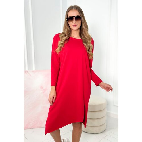 Kesi Oversize dress red Slike