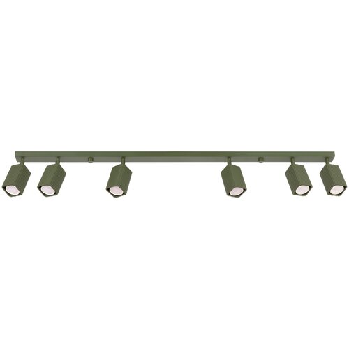 Sollux Lighting Stropna svetilka RAYO 6L olivno zelena, (5000499893) Cene