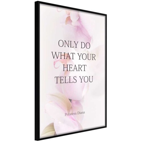  Poster - Follow Your Heart I 20x30 Slike