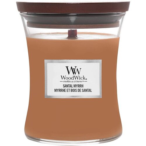 WoodWick Santal Myrrh dišeča sveča 85 g Cene