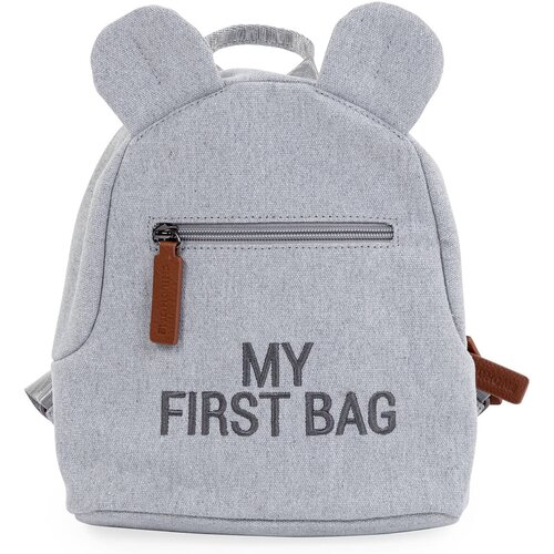 Childhome dječji ruksak my first bag canvas grey Cijene
