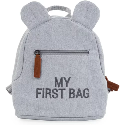 Childhome dječji ruksak my first bag canvas grey