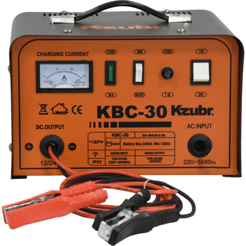 Kzubr električni punjač za akumulatore 30A KBC-30 Cene