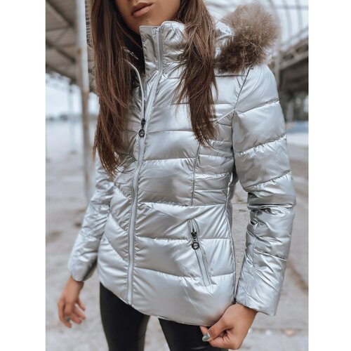 DStreet Women's jacket NELLY silver TY2273 Slike