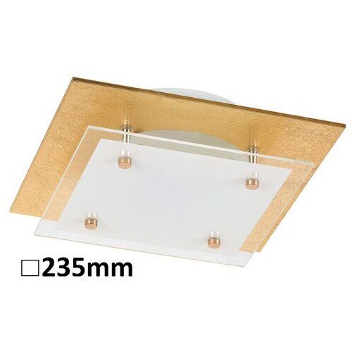 Rabalux june ceiling, LED12W, zlatna foiled/bela Slike