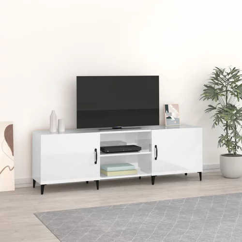 vidaXL TV ormarić sjajni bijeli 150 x 30 x 50 cm od konstruiranog drva