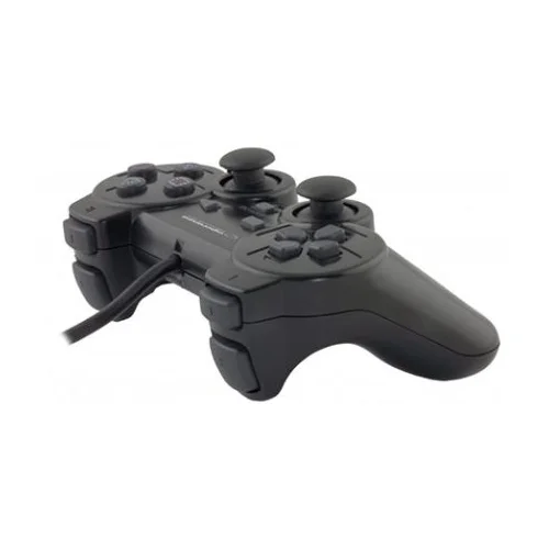 Game Pad ESPERANZA CORSAIR, vibration, PS2/PS3/PC, USB, black, EG106