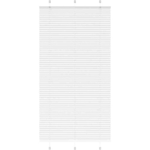 vidaXL Plisirana roleta bijela 105x200 cm širina tkanine 104,4 cm Cene