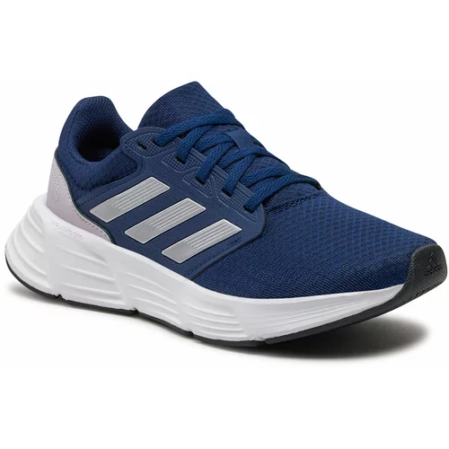 Adidas Tenisice za trčanje 'GALAXY 6' tamno plava / srebrno siva / lila