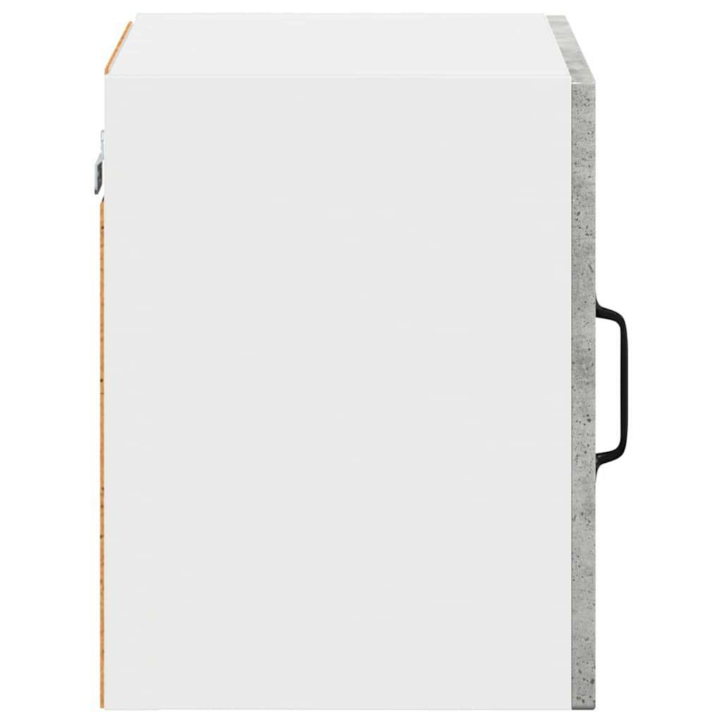  Zidni kuhinjski ormarić s policom Betonski sivi 40 x 31 x 40 cm Slike