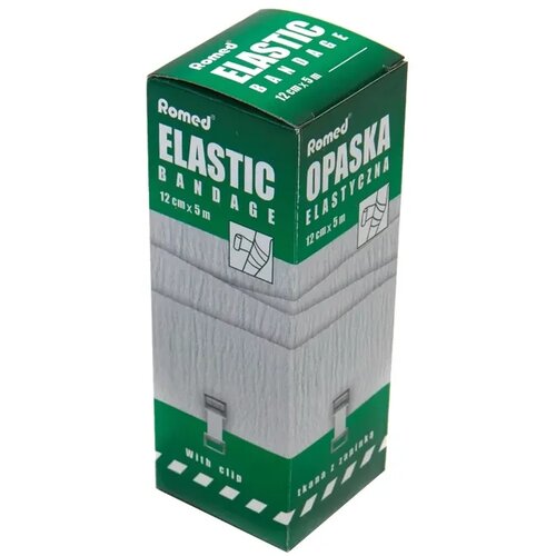 Romed Elastični zavoj 12cmx5m, 1 komad Slike
