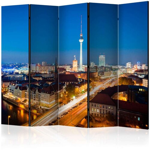 Paravan u 5 dijelova - Berlin by night II [Room Dividers] 225x172 Slike