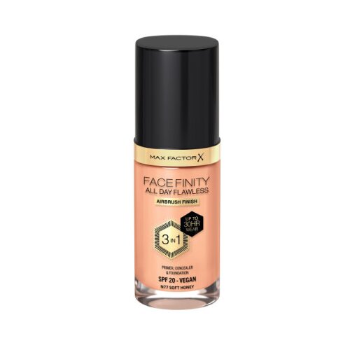 Max Factor tekoča podlaga - Facefinity Foundation - N77 Soft Honey Slike