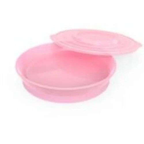Twistshake TS tanjir 6m+ pastelna roze Cijene