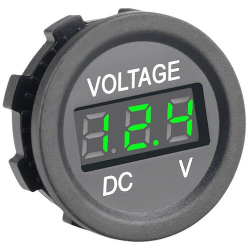INF Kratki voltmeter za vgradnjo v vozilo Black+Grass Color, (21732451) Cene