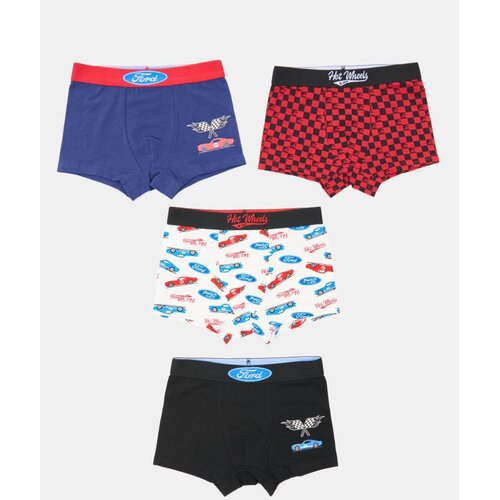 Sinsay Pamučne bokserice s printom 4 pack Hot Wheels x Ford Cijene