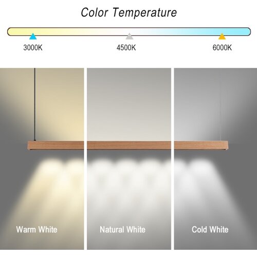  Immax NEO 07303L - LED prigu&amp;scaron;iva luster na sajli MADEIRA 26W/230V Wi-Fi Tuya 122 cm hrast Slike