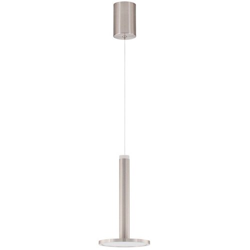 Nova Luce Metalna LED viseća svjetiljka u mat srebrnoj boji &oslash; 15 cm Palencia &ndash; Cijene